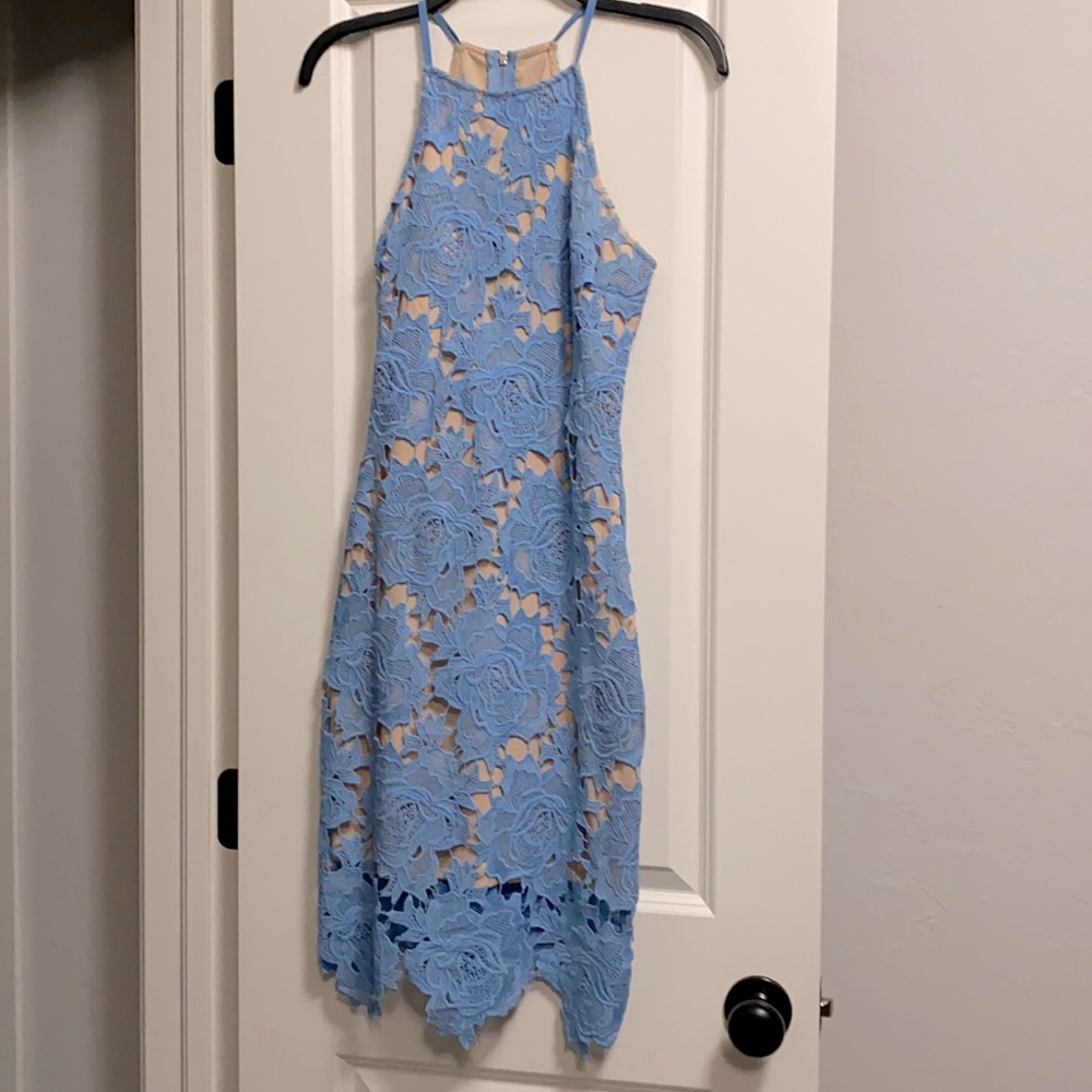 Lace cocktail dress